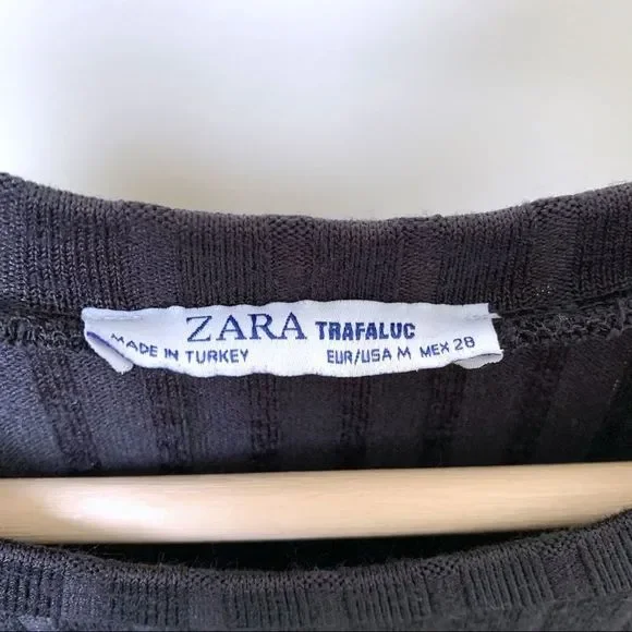 3/$30 Zara Ribbed Column Dress - Picture 3 of 4